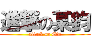 進撃の某鈞 (attack on Gin)