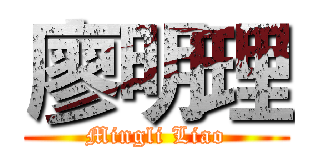 廖明理 (Mingli Liao)