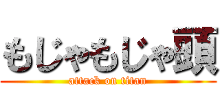 もじゃもじゃ頭 (attack on titan)