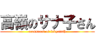 高嶺のサナ子さん (crossroad of labyrinth)