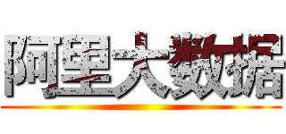 阿里大数据 ()