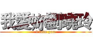 我愛妳劉曉玲 (l love you)