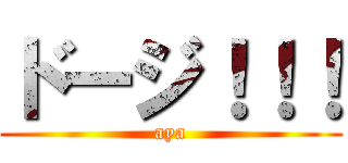 ドージ！！！ (aya)