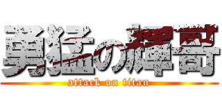 勇猛の輝哥 (attack on titan)