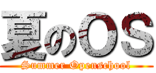 夏のＯＳ (Summer Openschool)