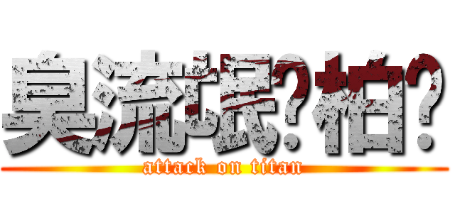 臭流氓黃柏瑋 (attack on titan)
