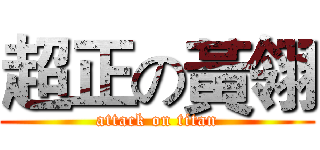 超正の黃翎 (attack on titan)