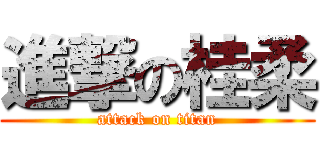 進撃の桂柔 (attack on titan)