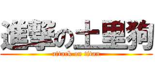 進撃の土里狗 (attack on titan)