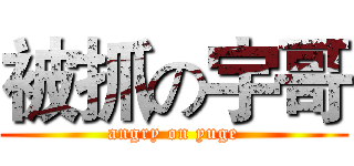 被抓の宇哥 (angry on yuge)