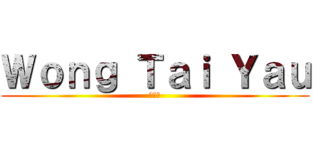 Ｗｏｎｇ Ｔａｉ Ｙａｕ (黄大佑)