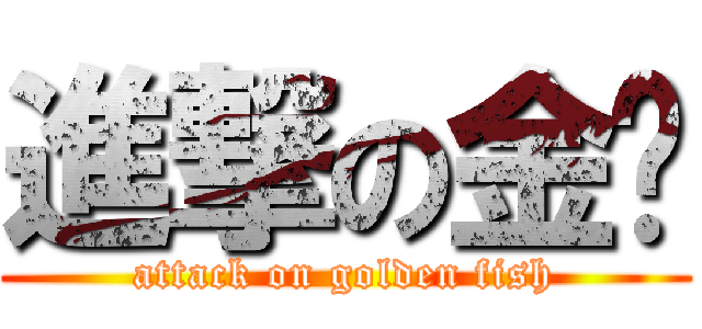 進撃の金鱼 (attack on golden fish)