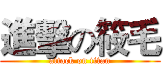 進擊の筱毛 (attack on titan)