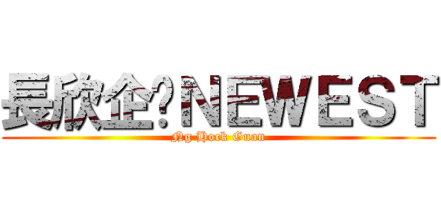 長欣企业ＮＥＷＥＳＴ (Ng Hock Guan)