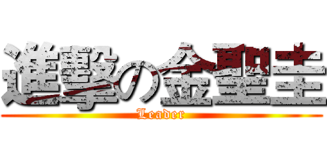 進擊の金聖圭 (Leader)