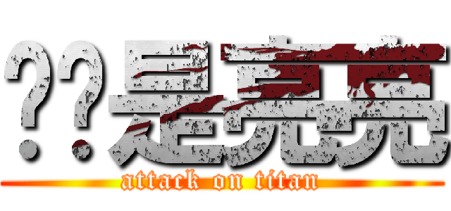 顺纪是亮亮 (attack on titan)