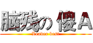 脑残の 傻Ａ (Leader best)