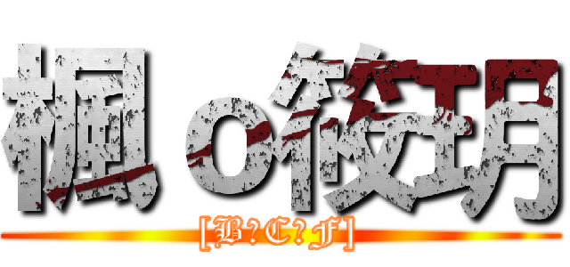 楓ｏ筱玥 ([B☆C★F])