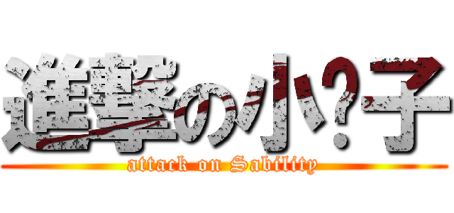 進撃の小傻子 (attack on Sability)