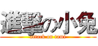 進擊の小兔 (attack on tami)