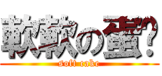 軟軟の蛋糕 (soft cake)