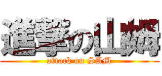 進撃の山姆 (attack on SAM)
