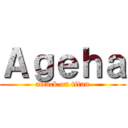 Ａｇｅｈａ (attack on titan)