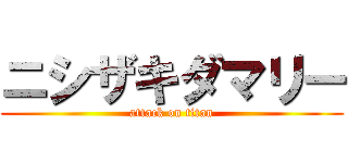 ニシザキダマリー (attack on titan)