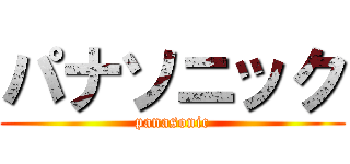 パナソニック (panasonic)