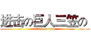 进击の巨人三笠の  (attack on titan)