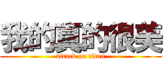 我的真的很美 (attack on titan)