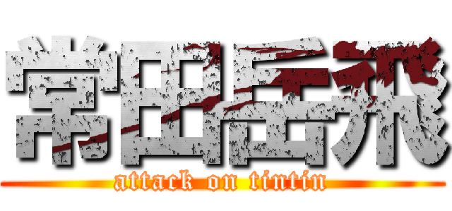 常田岳飛 (attack on tintin)