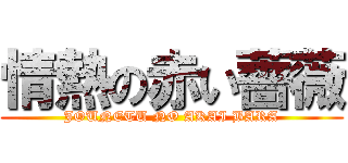 情熱の赤い薔薇 (JOUNETU NO AKAI BARA)