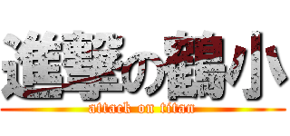 進撃の鶴小 (attack on titan)