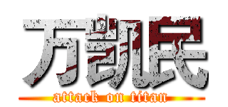 万凯民 (attack on titan)