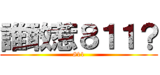 誰敢惹８１１？ (811)