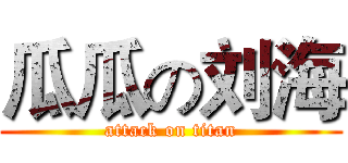 瓜瓜の刘海 (attack on titan)