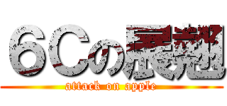 ６Ｃの展翹 (attack on apple)