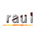 ｒａｕｌ (raul)