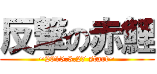 反撃の赤鯉 (~2015.3.27 start~)