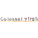 Ｃｏｌｏｓｓａｌ ｖｉｒｇｉｎ (the colossal virgin)