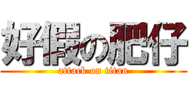 好假の肥仔 (attack on titan)