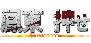 鳳東 押せ (hotoooooon)