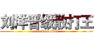 刘洋晋级散打王 (attack on titan)
