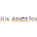 Ｈｉｃ Ａｎｕｎｃｉｏｓ (Venatus Klen Lda.)