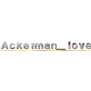 Ａｃｋｅｒｍａｎ＿ｌｏｖｅｒｓ (Levi)