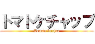 トマトケチャップ (Tomato ketchup)