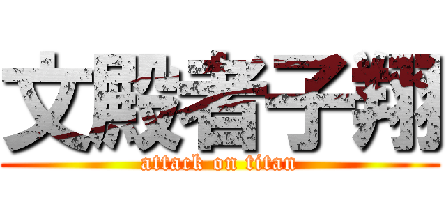 文殿者子翔 (attack on titan)
