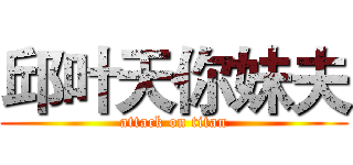 邱叶天你妹夫 (attack on titan)