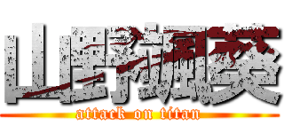 山野颯葵 (attack on titan)